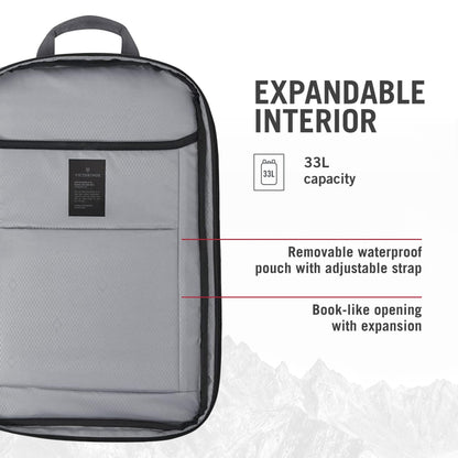 Victorinox Touring 2.0, Traveler Backpack, Stone Grey (612119)