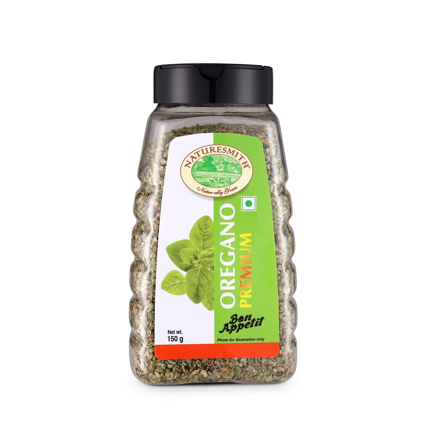 Naturesmith Oregano Herb 150g | Premium Dried Oregano for Authentic Flavor | Ideal for Cooking, Seasoning, and Garnishing | Perfect for Italian, Mediterranean, and Mexican Dishes | 150g
