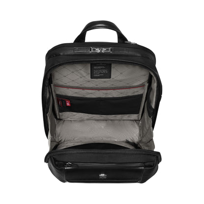Victorinox Swiss Designed Deluxe Backpack, Laptop Bag For Men & Women, Architecture Urban 2, 23 Litres, Black, 653356