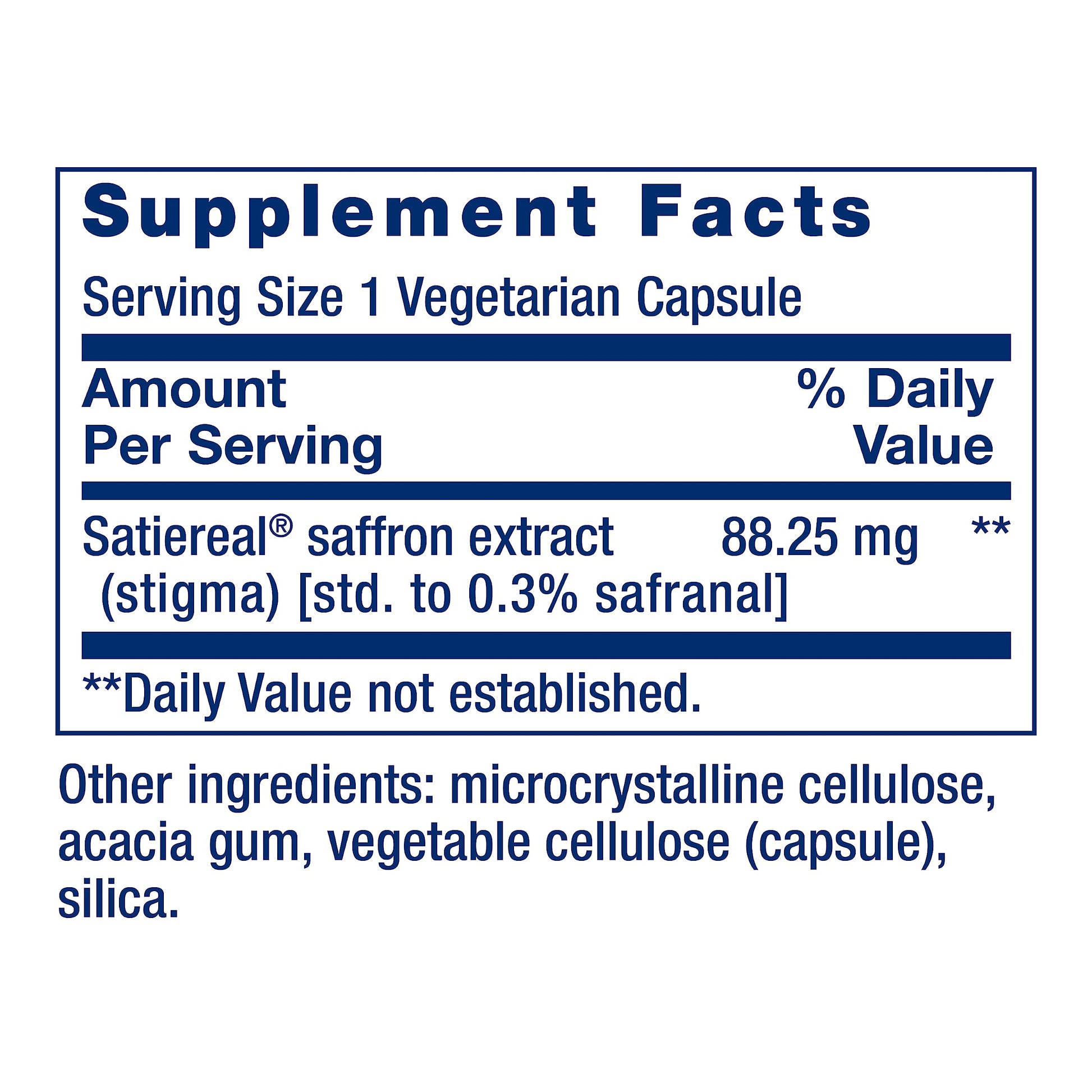 Life Extension Optimized Saffron w/ Satiereal, 60 veggie capsules- image 9