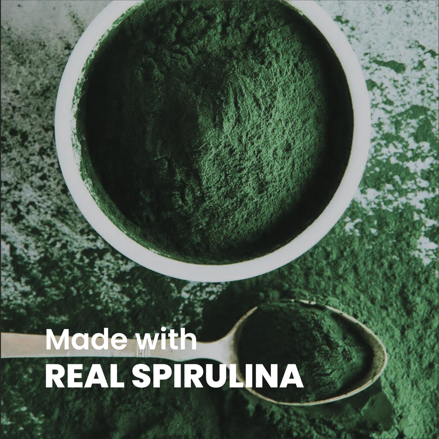 SMART ORGANICS Spirulina Powder Herbal Nutrition Plant Based Algae Vegan & Gluten-Free Superfood for Daily Wellness Energy Support Immunity Detox and Balanced Diet (200gm)