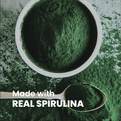 SMART ORGANICS Spirulina Powder Herbal Nutrition Plant Based Algae Vegan & Gluten-Free Superfood for Daily Wellness Energy Support Immunity Detox and Balanced Diet (200gm)