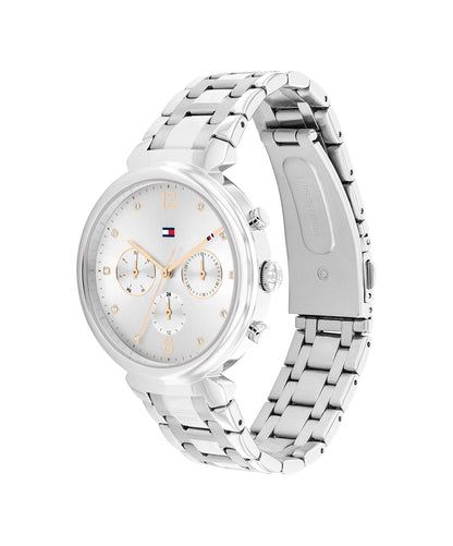 Tommy Hilfiger Quartz Analog with Grey Dial Silver Stainless Steel Strap Watch for Men - TH1782346W