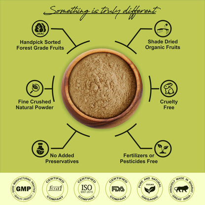 Iyush Herbal Ayurveda Triphala Powder – 100Gm | Triphala Churna Powder- image 2