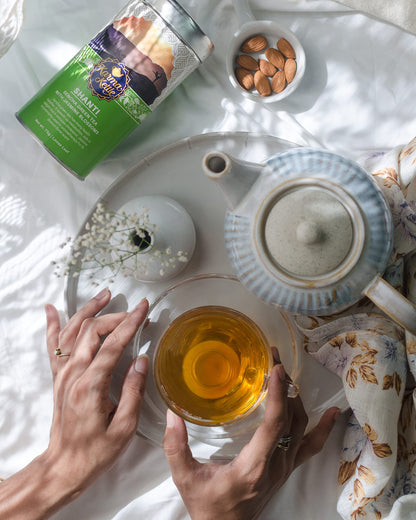 Karma Kettle Shanti- Imported Sencha Green Tea with Jasmine Blossoms, Natural Detox Tea, Weight Loss Tea, Loose Leaf 75 GMS, 75 g
