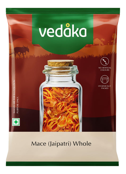 Vedaka Amazon Brand - Mace (Jaipatri) Whole, Spice Pouch, 100 g