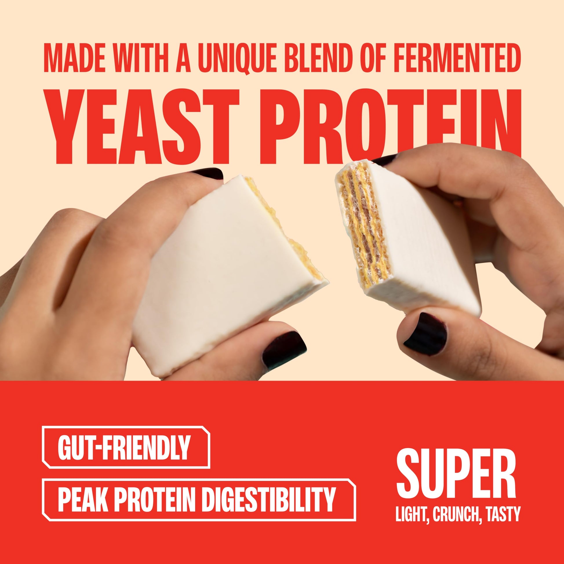 SuperYou Cheese Protein Wafer Bars (Pack of 10)|10g Protein, 3g Fiber,- image 6