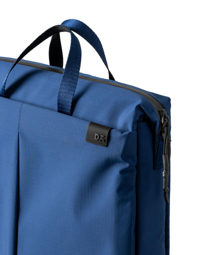DailyObjects Water Resistant Pivot Workpack Bag (19L) for Men & Women|Fits 13/14/15.6 inch Laptop/Macbook Pro/Air|Lightweight| Backpack |Office/Daily Use/Travel|Multi Pocket|Padded Strap (Blue)