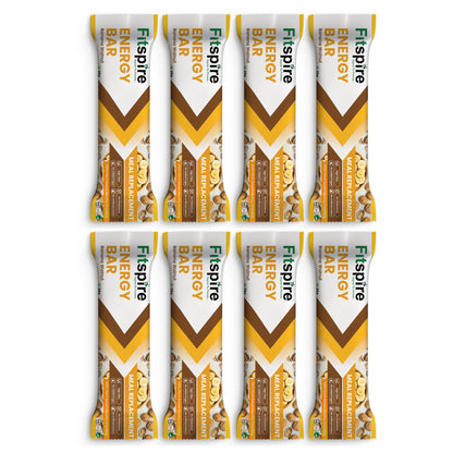 Fitspire Banana Walnut Energy Bar | 21g Protein With Premium Advanced Whey Blend