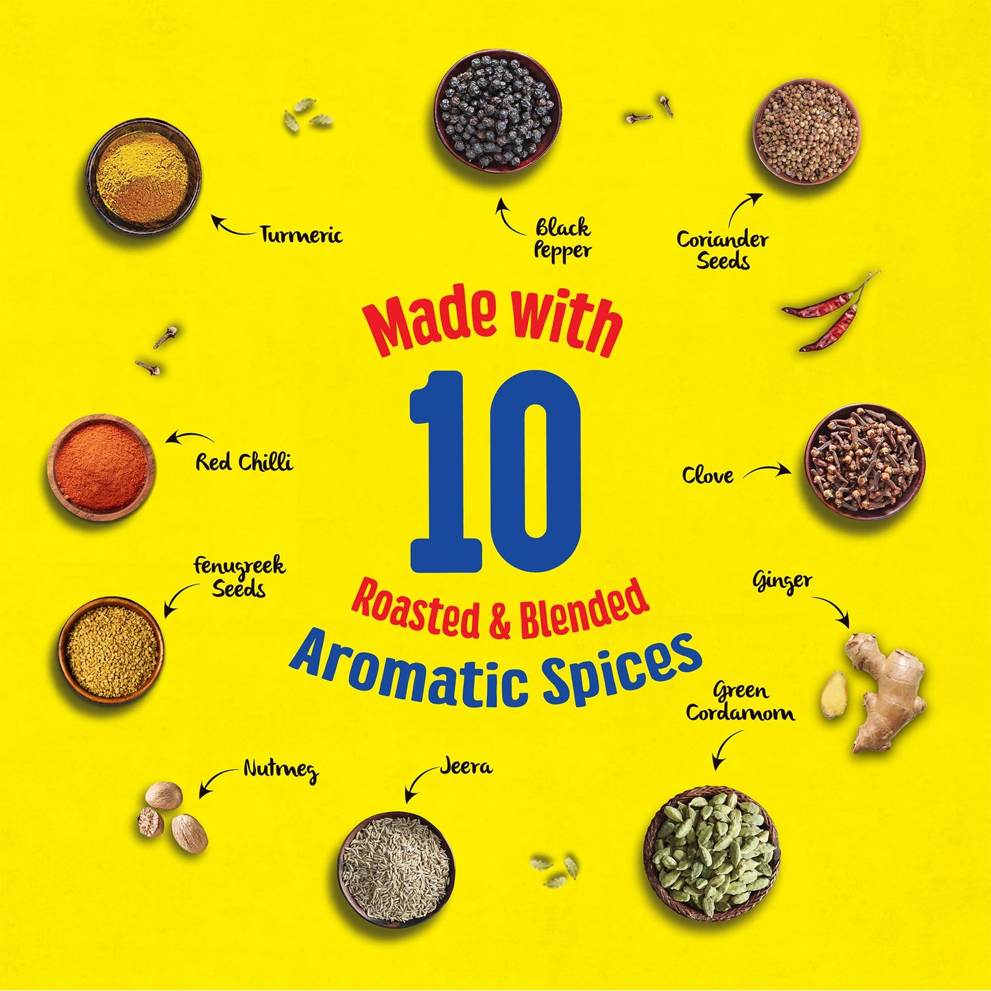 MAGGI Masala-ae-Magic Vegetable Masala, All in One | 120g Pouch (6g x 20 Sachets)