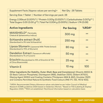 Origins Nutra Fatty Liver Aid |Support Healthy Liver and Detox | Milk T- image 5