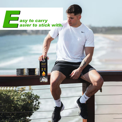 Agrow Ayurveda Himalayan Shilajit Sticks Sips | 100% Pure Shudh Shilajit Infused with Ayurvedic Herbs | Natural Energy, Strength, Stamina & Immunity Booster for Men & Women 12 Sticks