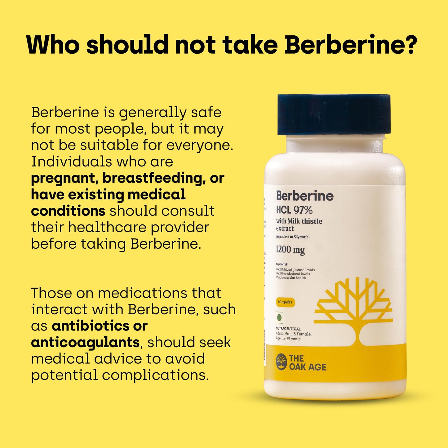 Premium Berberine Supplement with Milk Thistle – 97% Pure Berberine HCL from Himalayas – 3rd Party Lab Verified – Supports Healthy Blood Sugar, Metabolism & PCOS Wellness – 1200mg Per Serving