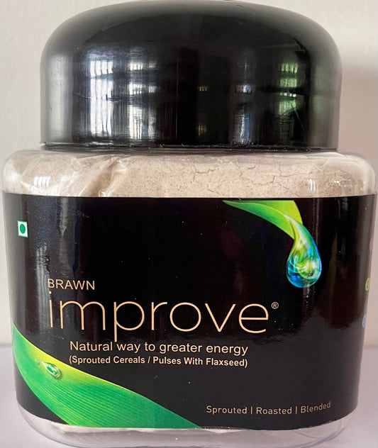 BRAWN HEALTHCARE IMPROVE/Nutritional Drink with Flax seed/Porridge/Kanji with flaxseed and fenugreek