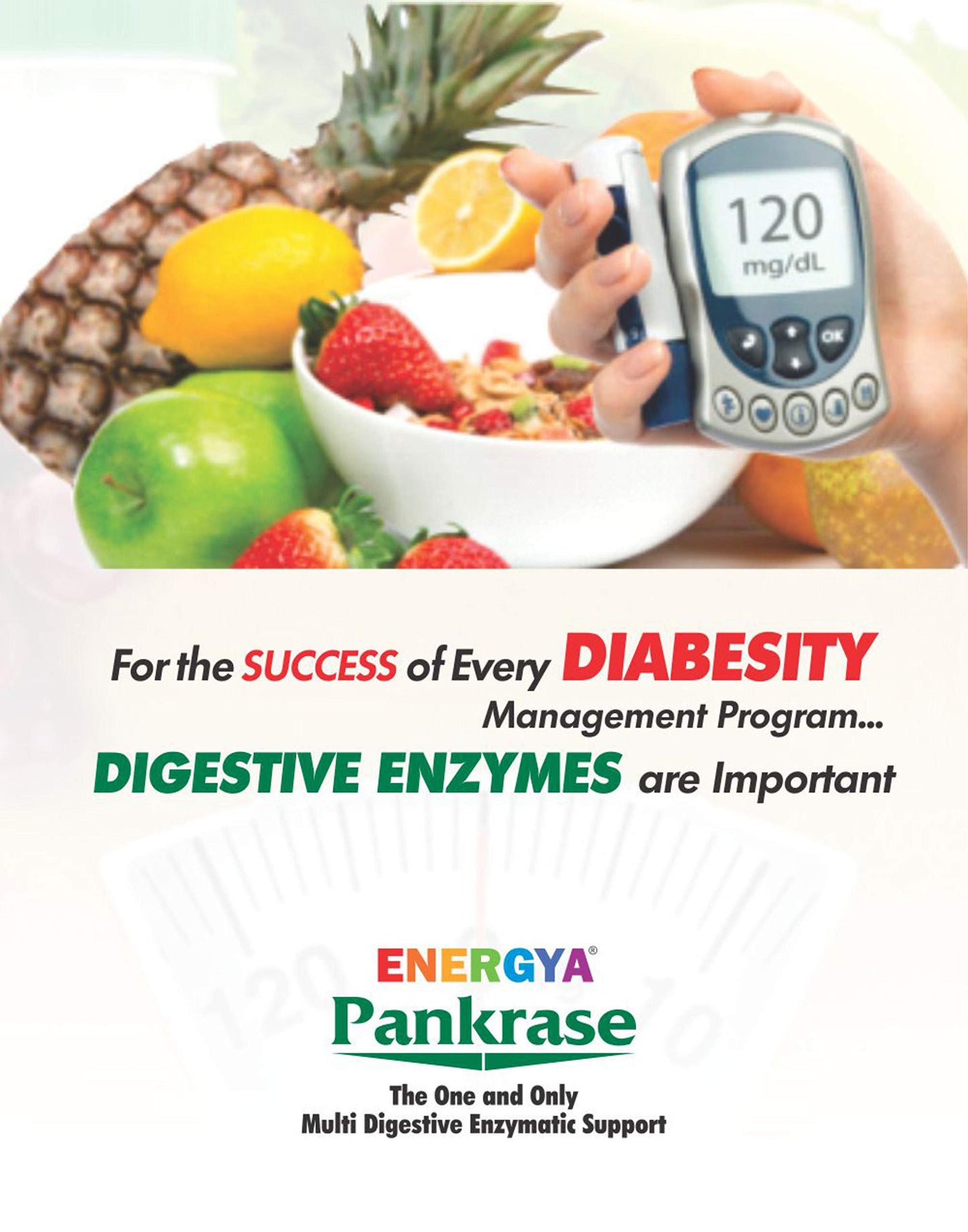PANKRASE Multidigestive Enzyme Supplement | 12 Broad Spectrum Enzymes for Digestive Health | Relieves Gas & Bloating | Supports Nutrient Absorption & IBS Symptoms | 30 Caps