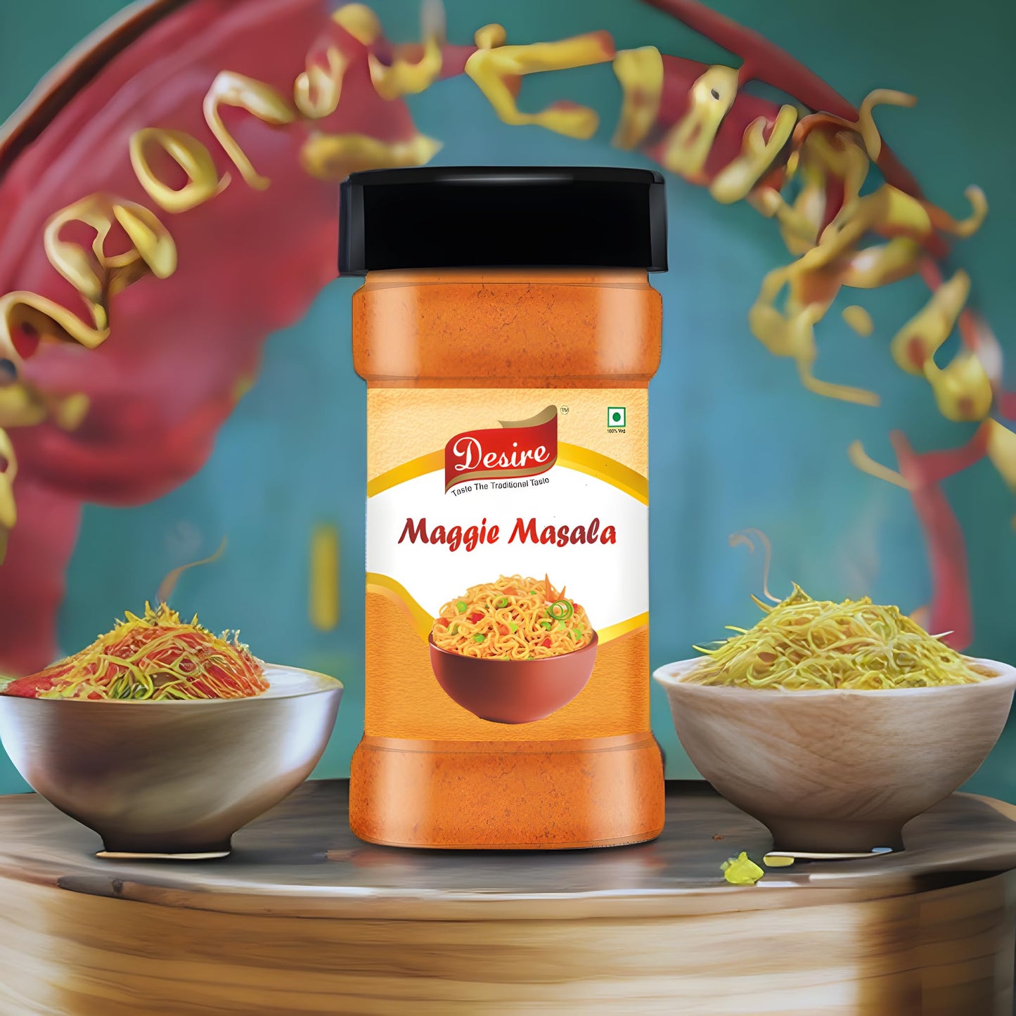 Desire Magical Maggie Masala, 100g - Premium All-Purpose Spice Mix for Noodles, Snacks & Curries | Perfect Blend for Rich, Savory Dishes