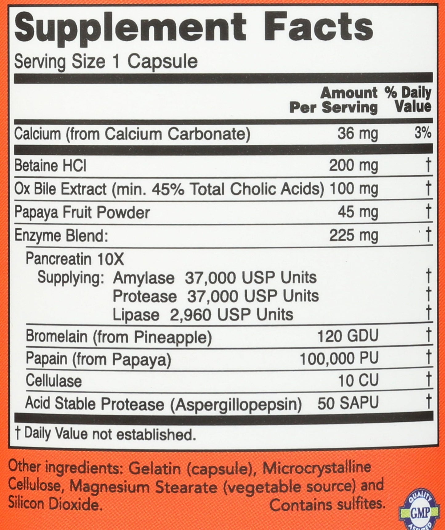 Now Foods Super Enzymes, 90 Capsules- image 6