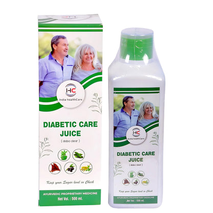 IHC Diabetic Care Juice | Sugar Control Juice | Blend of7 Herbs Jamun, Neem, Karela, Giloy, Haldi, Triphala, Arjun | Helps Control Blood Sugar Level & Reduces Bad Cholesterol | Good for Metabolic & Digestive Health | Health Juice For Diabetic Care (500ml)