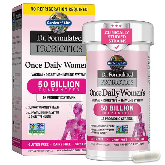 Garden of Life Probiotic Supplement for Women - Dr. Formulated Once Daily Womens