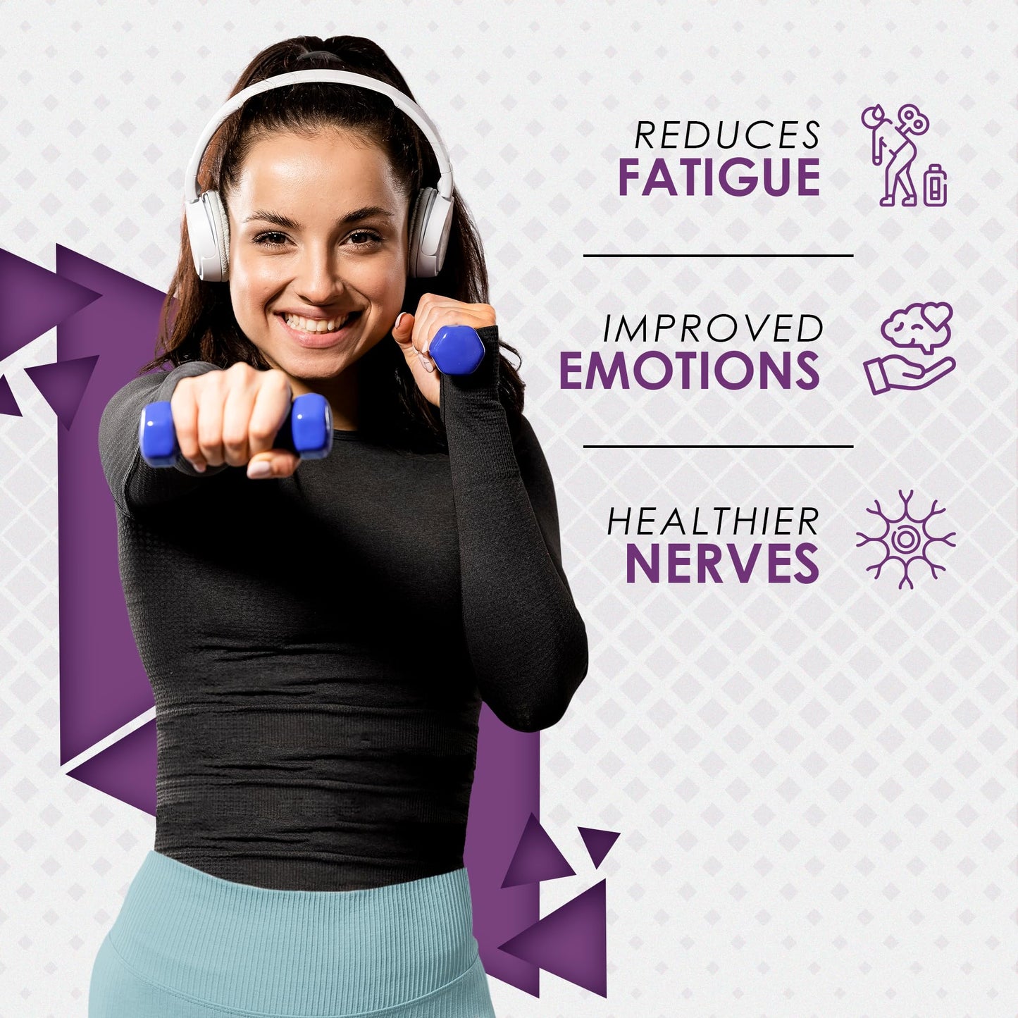 Ambrosial Magnesium Glycinate 350mg | High Absorption Magnesium Supplement for Enhanced Muscle and Nerve Function | Promotes Optimal Bone Health | Tiredness and Fatigue (Pack of 1-120 Capsules)