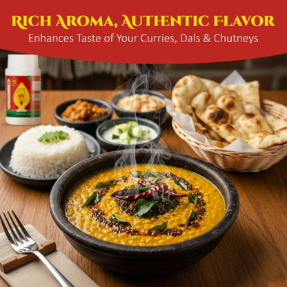 GPC Compounded Hing Powder 100g | Superfine Strong Asafoetida Blend for Rich Flavour and Taste | Zero Added Colors & Preservatives, Antioxidant-Rich, Digestive & Aromatic Spice