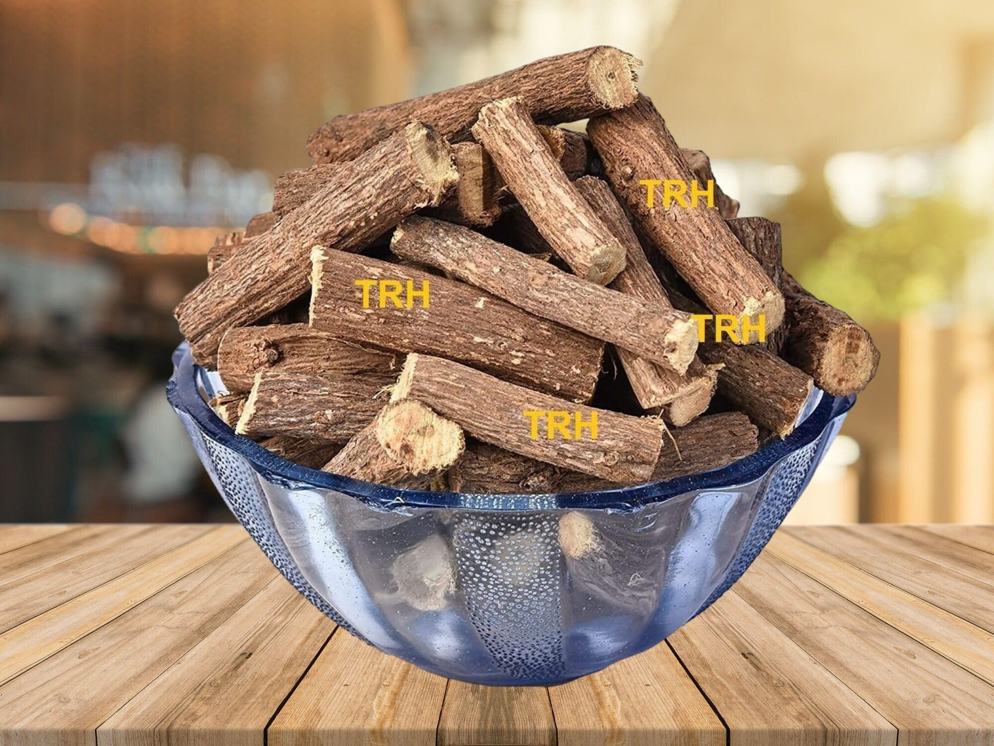 TRH Mulethi Root Stick for Eating - Licorice Root - Athimathuram - Jesthamadh for Health Care - 100gm