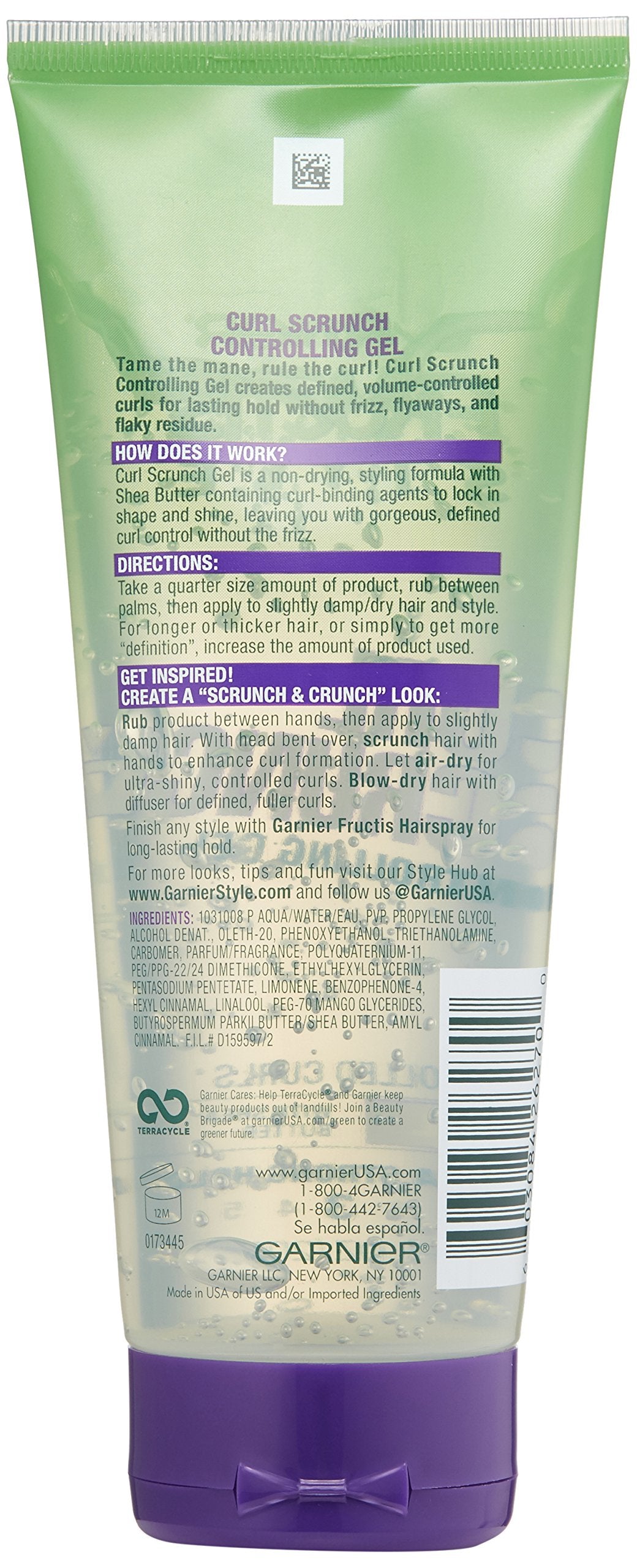 Garnier Fructis Style Curl Scrunch Gel, 200Ml