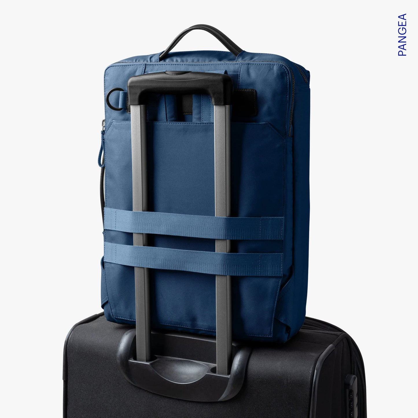 DailyObjects PET Deep Sea Meridian Convertible Briefpack (Backpack + Briefcase) (16L)| 100% Recycled | Fits Laptop Upto 16 Inch | Lightweight Shoulder Backpack | Multiutility Bag with Trolley Sleeve
