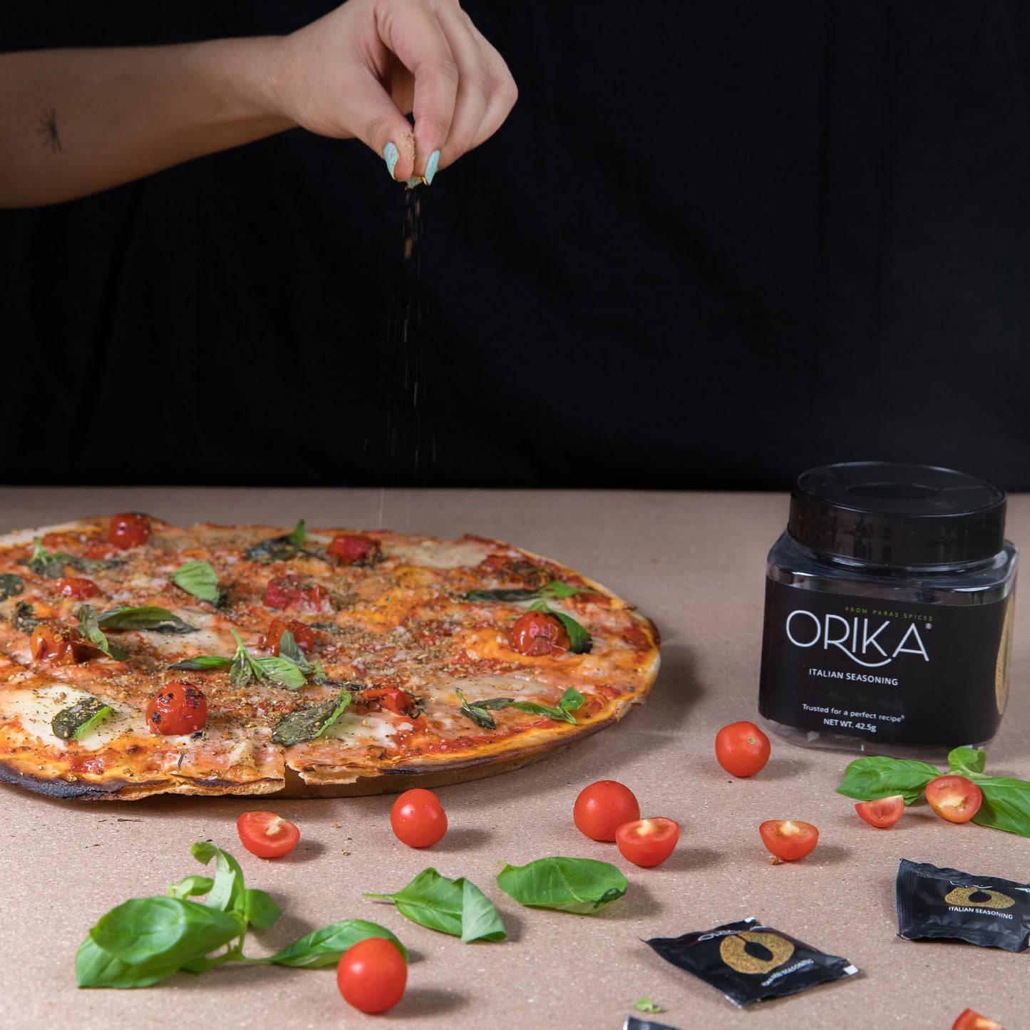 Orika Italian Seasoning 40g | Oregano Seasoning For Pizza, Pasta, Garlic Bread & Italian Food |Classic Blend Of Italian Herbs | No Artificial Flavours and Colours