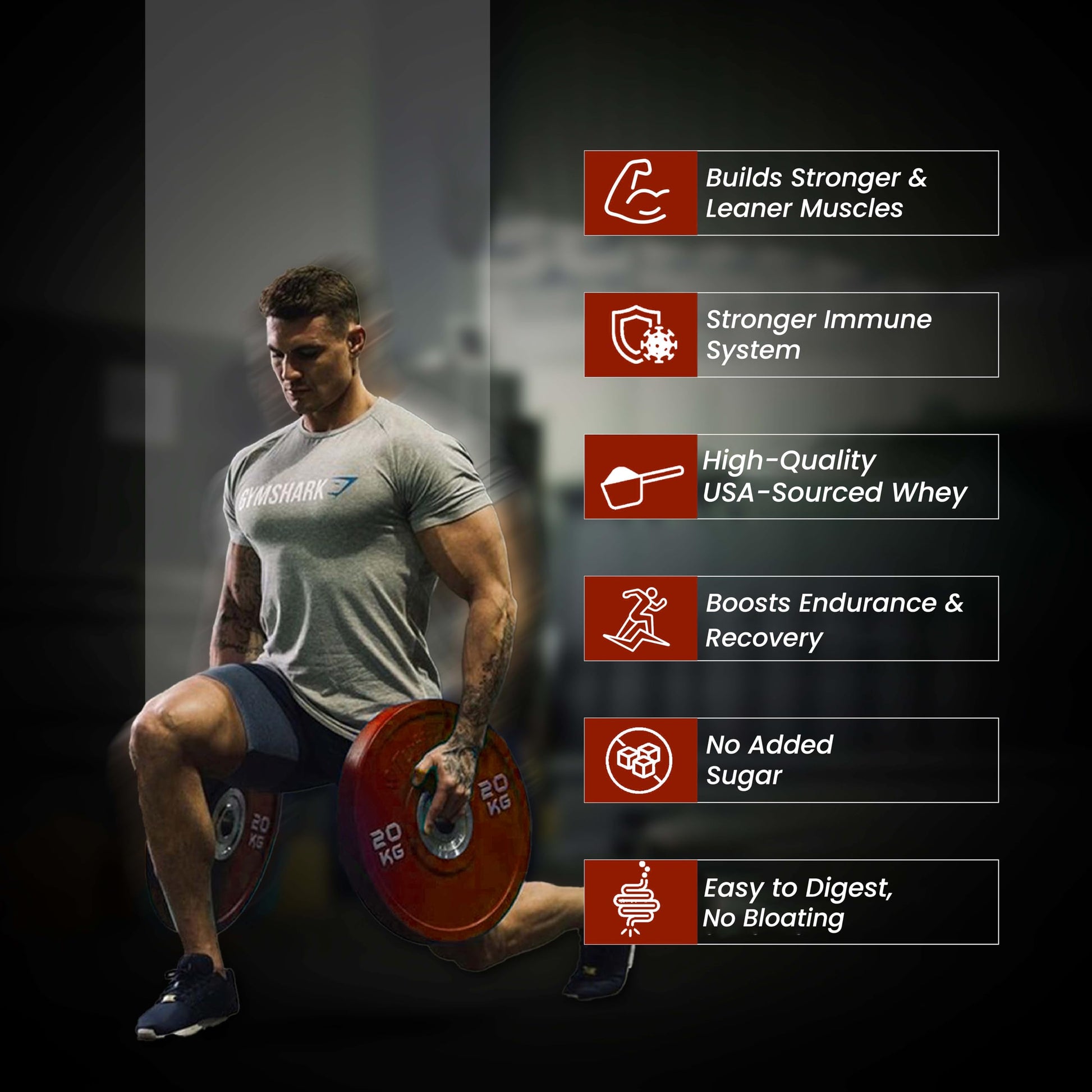 Fitspire Fit Super Pro Whey Protein With 2 Energy Bar & Shaker For Men- image 7