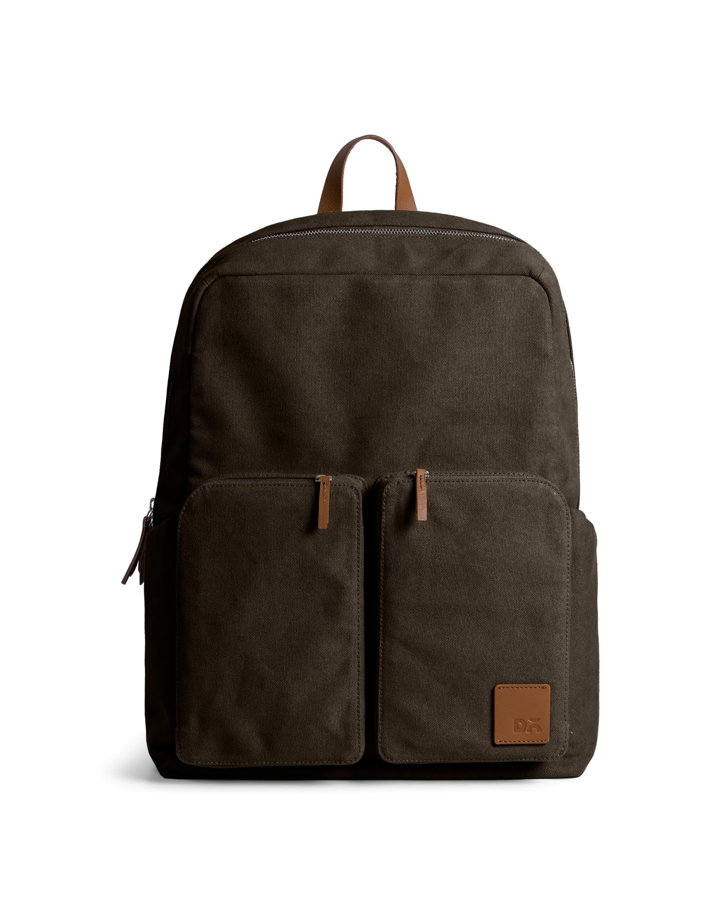 DailyObjects Clove Field Backpack (20L) | Casual Laptop Bag with Luggage Sleeve | Unisex Travel Backpack | Durable Canvas Material | Zippered Compartments with Pockets