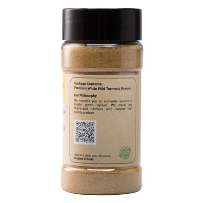Seeds and Hands Wayanad Rare White Wild Turmeric/Kasturi Manjal/Jangli Haldi Powder for Skin Care [100% Pure and Natural] (50g)