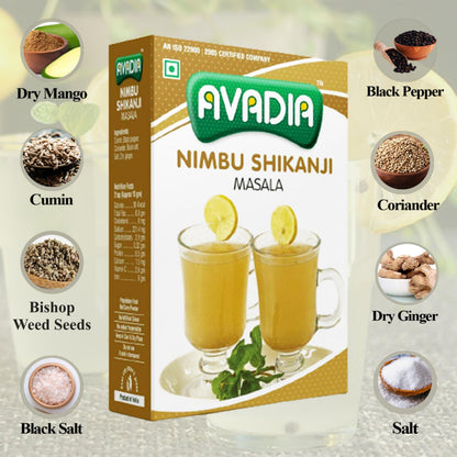 AVADIA Nimbu Shikanji Masala (250), Vegetable Masala