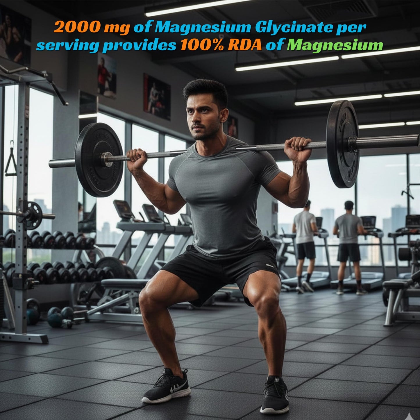 Suplee Magnesium Glycinate Effervescent Tablets 1000mg | 220mg Elemental Mgagnesium per Tablet | Supports Muscle Recovery, Sleep & Heart Health | Zero Added Sugar | 20 Count | Orange Flavour