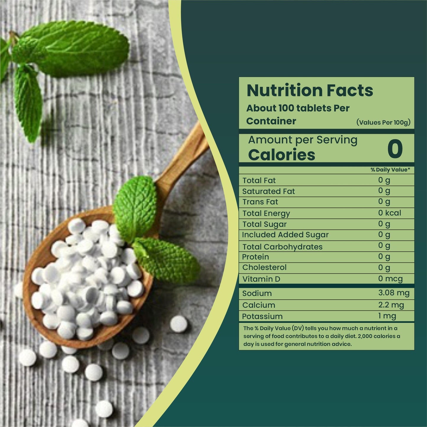 Zindagi Stevia Sugar Free Tablets | Natural Stevia Powder | Zero Calorie Sweetener | Combo Pack