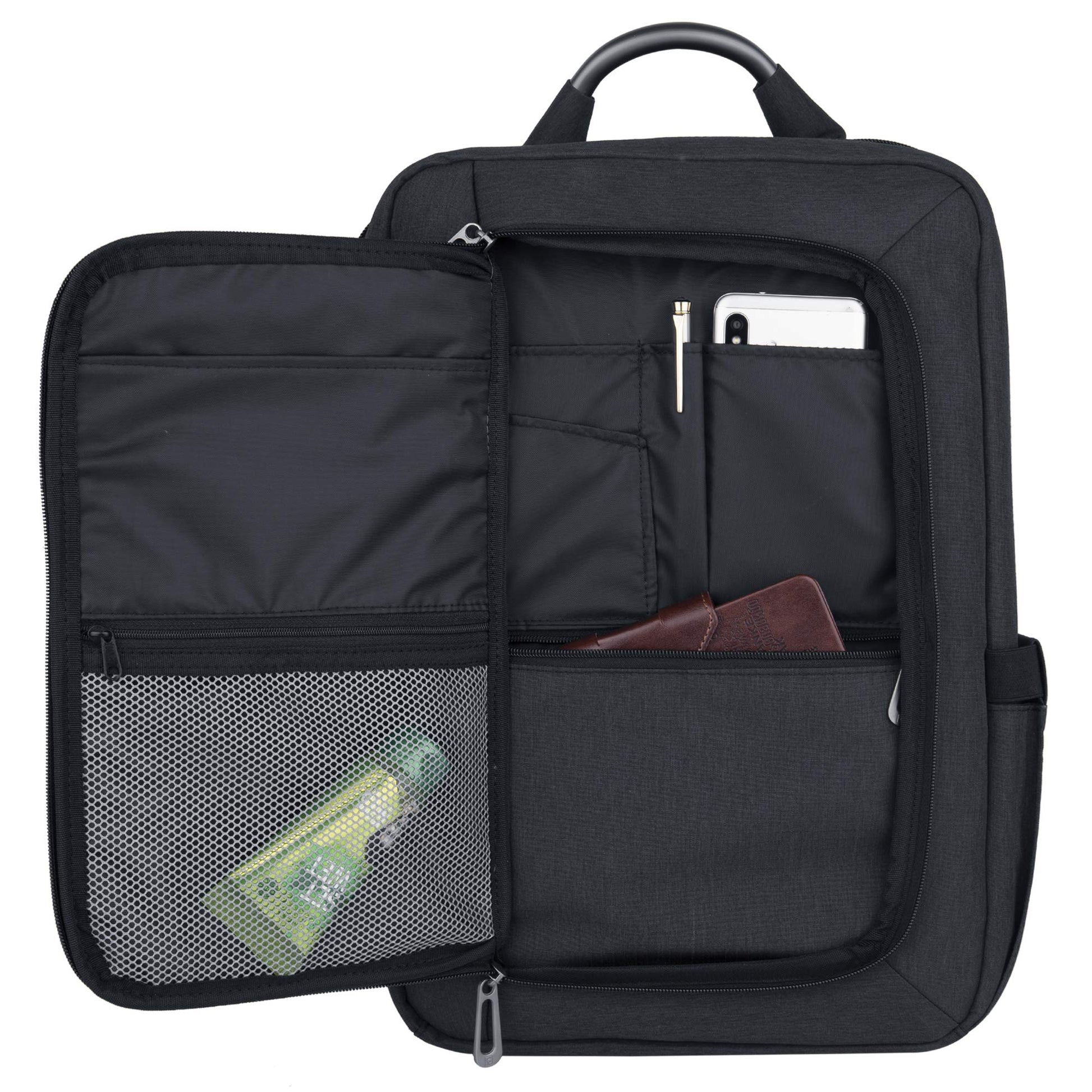 Carriall Minch Polyester Smart Laptop Backpack | Fit up to 15.6” Mac/La- image 5