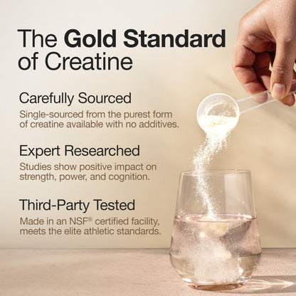 Wellbeing Nutrition Creatine Monohydrate Pure Micronised Powder | Rapid Absorption | Enhanced Muscle Strength, Performance, Recovery & Cognition | For Men & Women | Unflavoured 100g, 33 servings