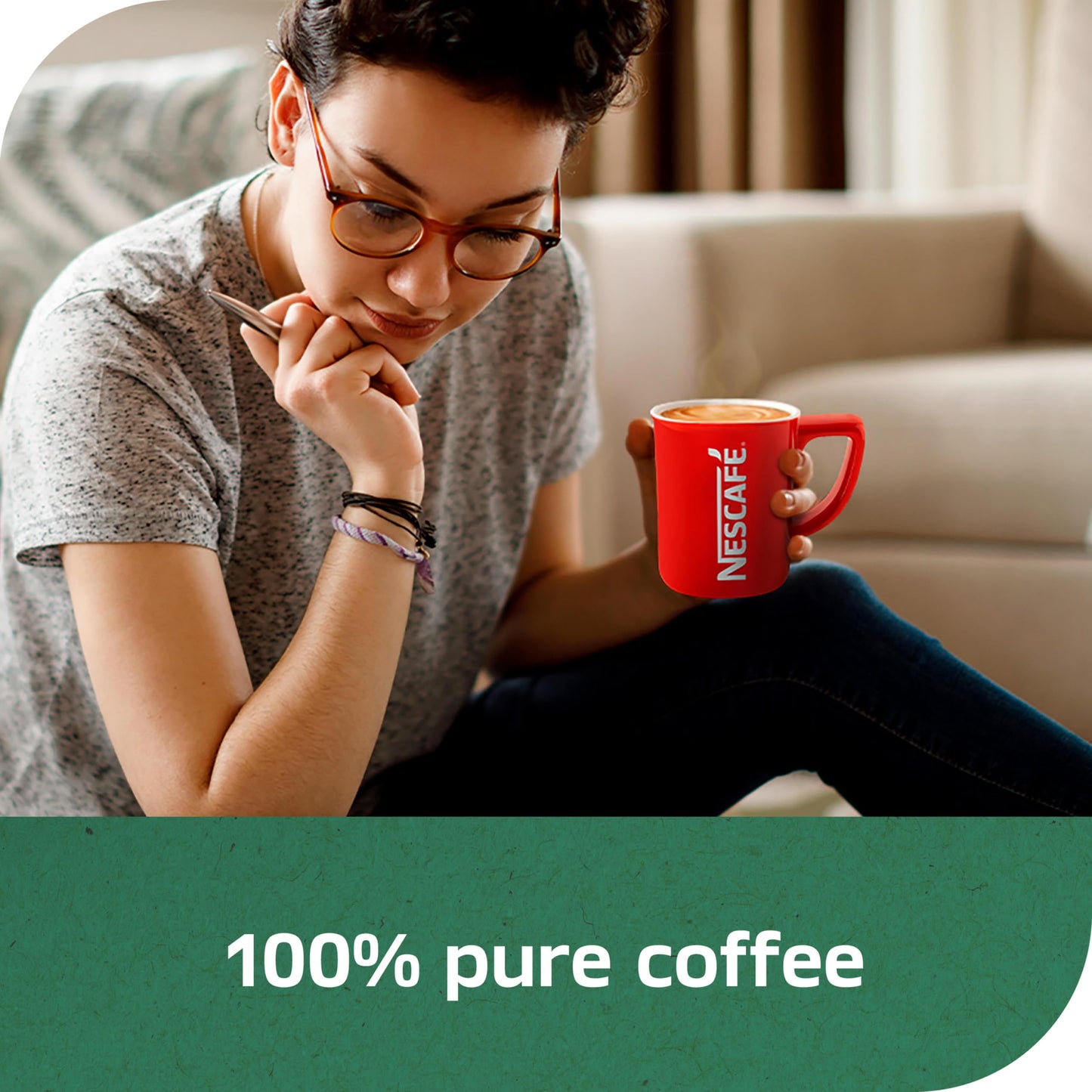 Nescafé Clasico Decaf Coffee, 7.05 oz ℮ 200 g