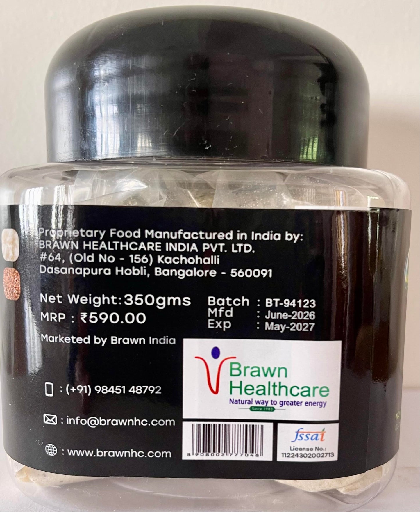 BRAWN HEALTHCARE ACTIVATE - Health Drink with flax seed/Kanji/Sathu Maavu/Rice with Flax seed/Porridge