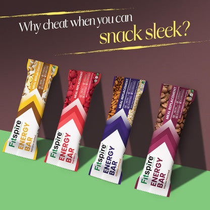 Fitspire Banana Walnut Energy Bar | 21g Protein With Premium Advanced W- image 7