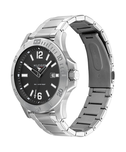 Tommy Hilfiger Grey Dial Round Shaped Sport Men Analog Watch_TH1791995W