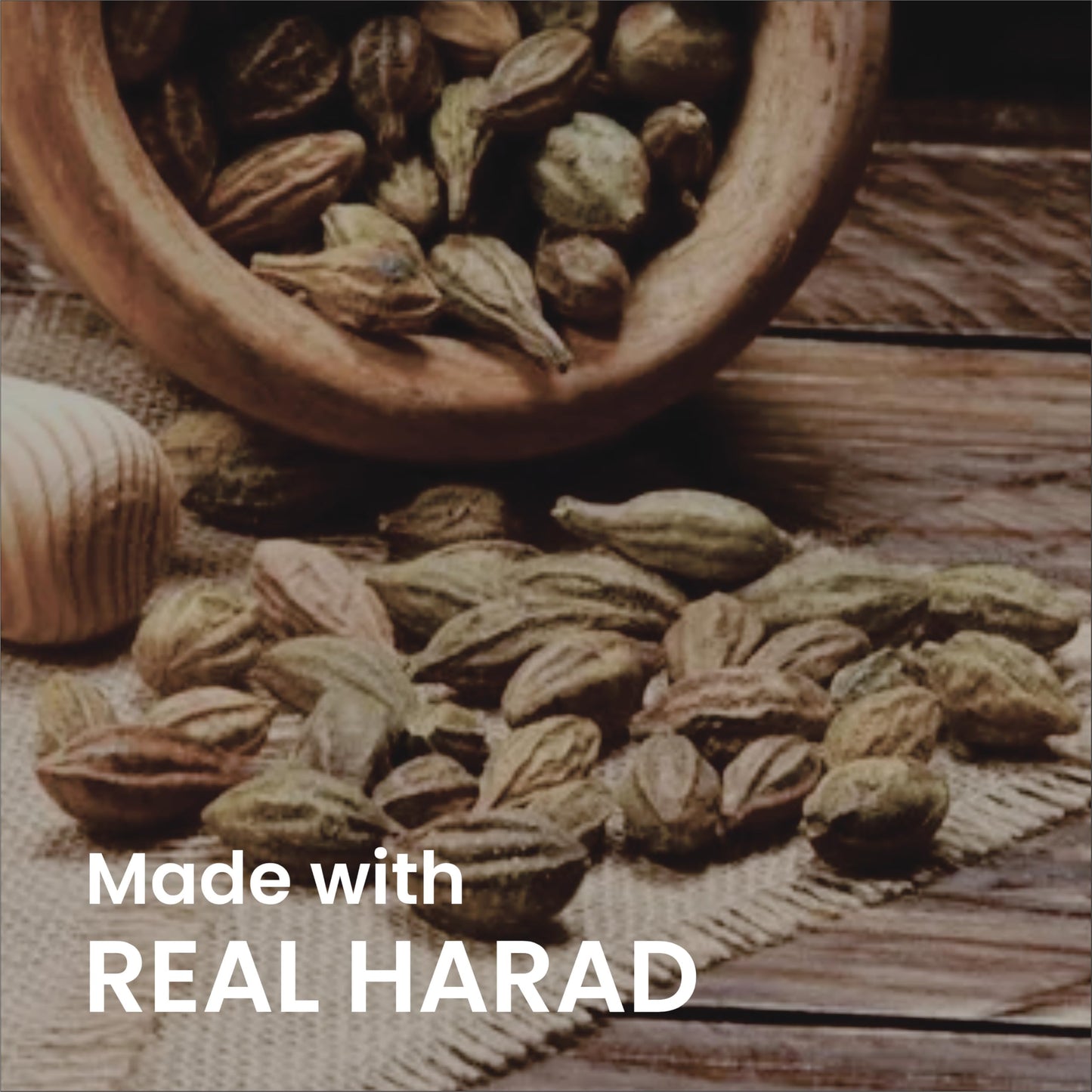 SMART ORGANICS Harad Powder for Digestion and Detox | Organic Jaivik Bharat Certified Terminalia Chebula | No Preservatives Haritaki Kadukkai Karakkaya Herbal Fruit Powder (200 Gram)