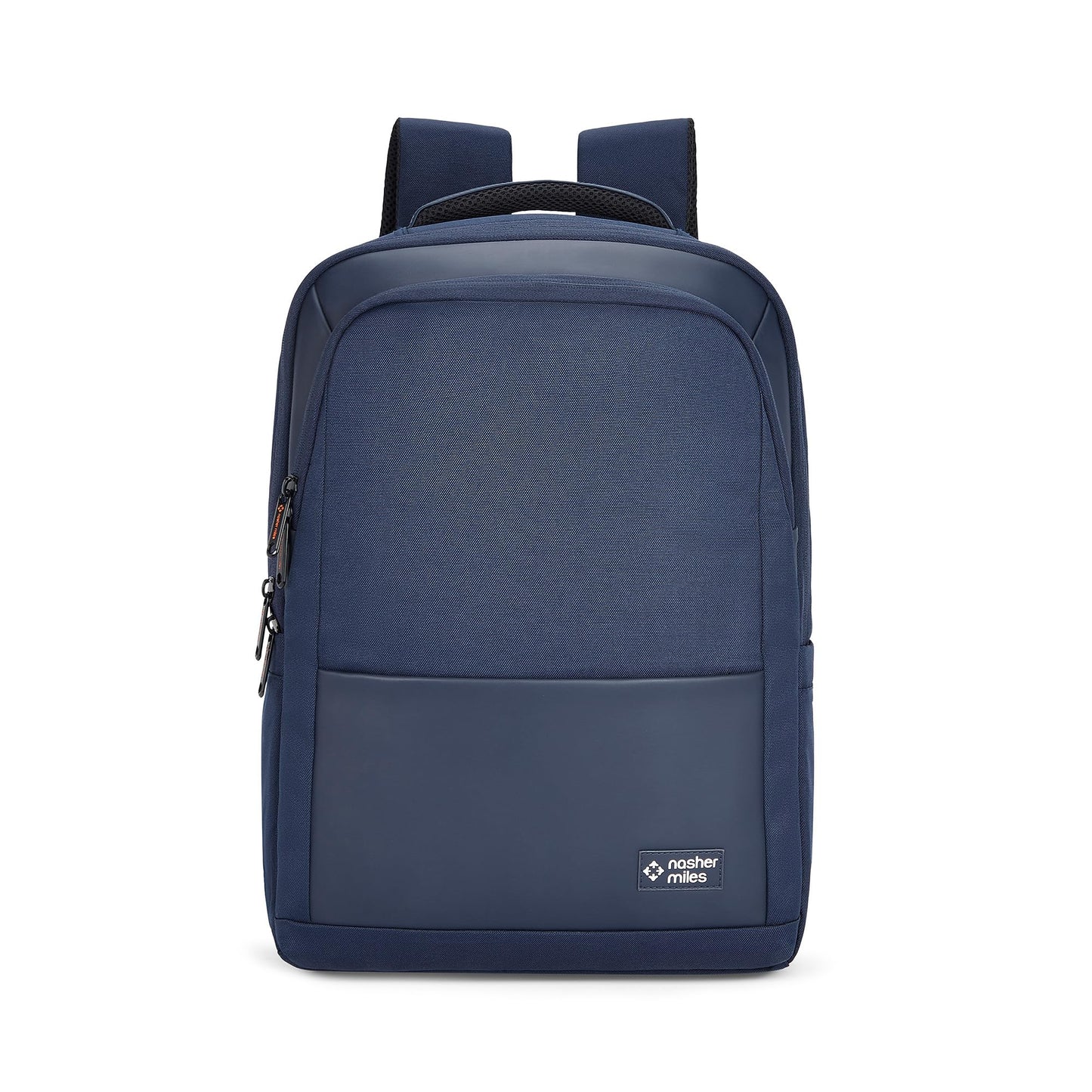 Nasher Miles Oxford Corporate Backpack | Premium Polyester & PU Laptop Backpack 35L | Ideal for Office, College, School & Travel | Men, Women, Boys, Girls (Navy Blue)