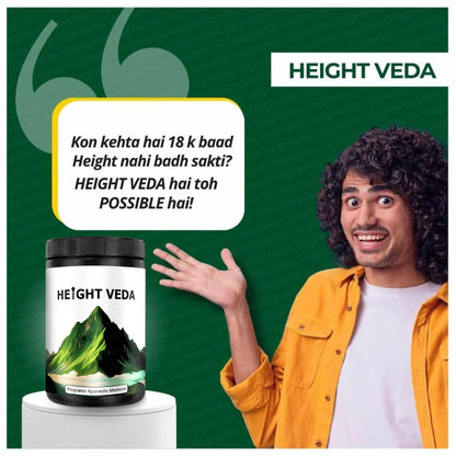 VegHerbs Original Height Veda Supreme Formula Powder 400gm with Double- image 8