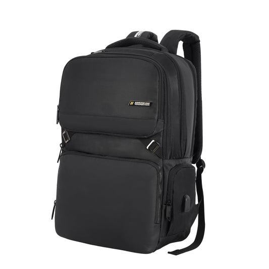 American Tourister Segno 2.0 Polyester Unisex Laptop Backpack (Black, FREE SIZE)