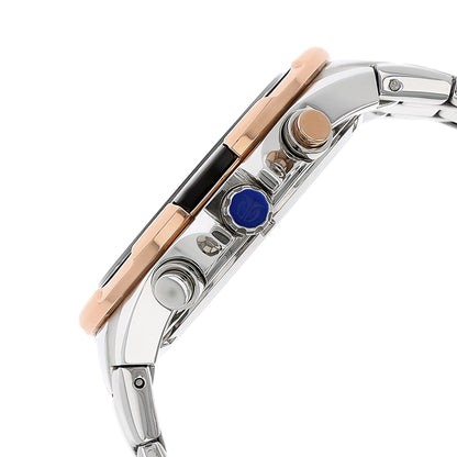 Titan Octane Chronograph Black Dial Stainless Steel Strap Watch for Men- image 4