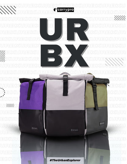 CarryPro URBX 25 Ltrs(Mist Grey), Urban Exploration Laptop Backpack(16- image 3