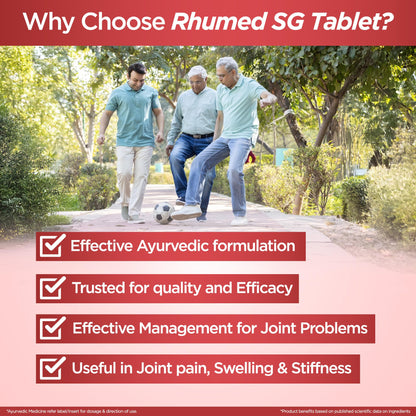 Multani Rhumed SG Tablets - 60 Tablets | Useful In Relief From Pain In- image 4