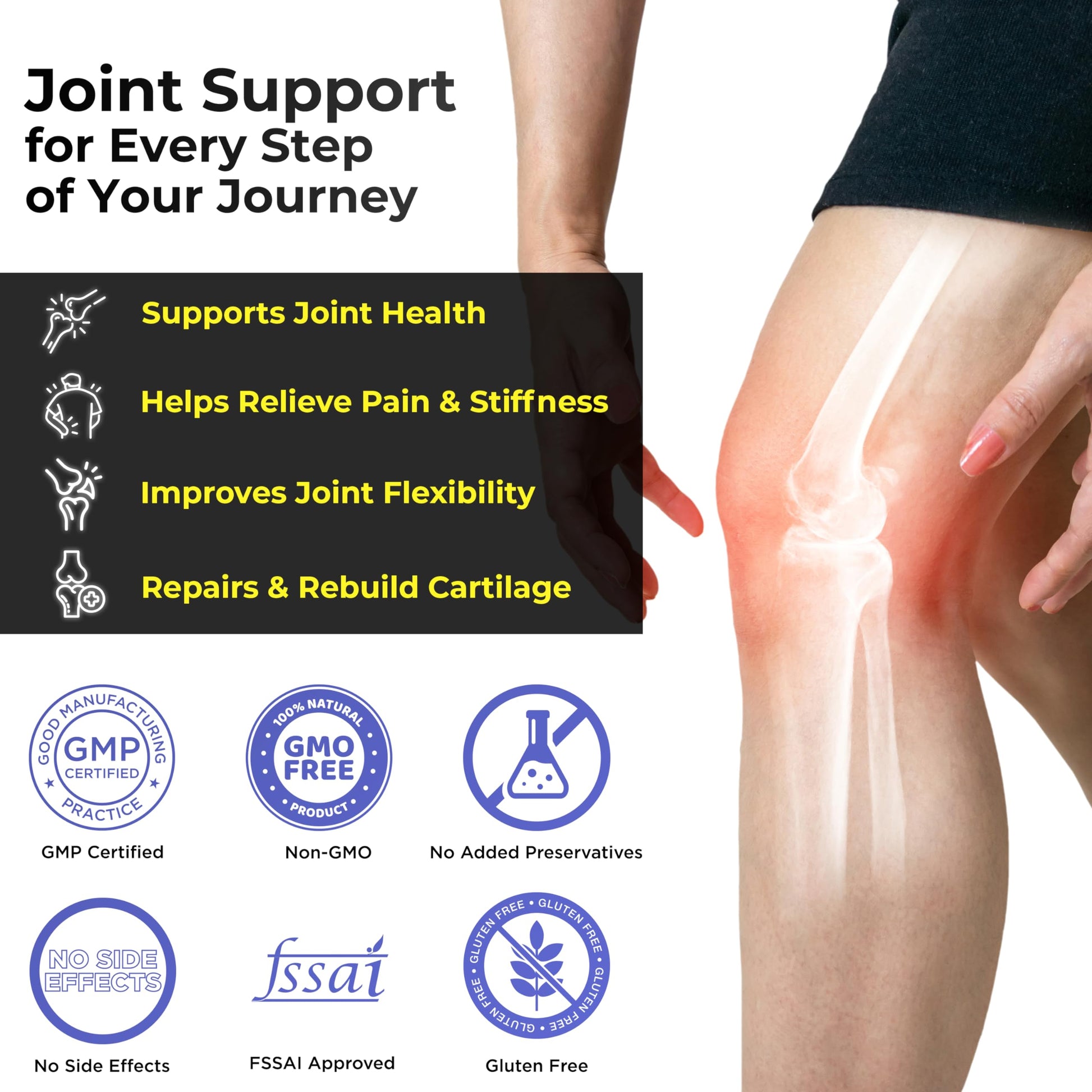 HEALTH VEDA ORGANICS PRIVATE LIMITED Plant Based Glucosamine Chondroiti- image 7