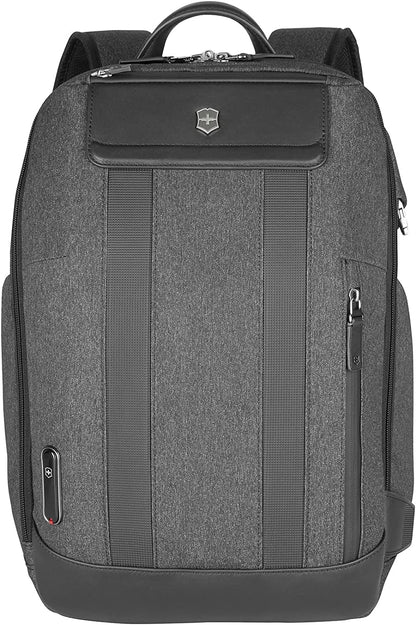 Victorinox Architecture Urban 2.0, City Backpack, 14" Laptop Backpack with Tablet Pocket, Melange Grey (611955)